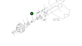 Вал 6222-63-3120 Komatsu