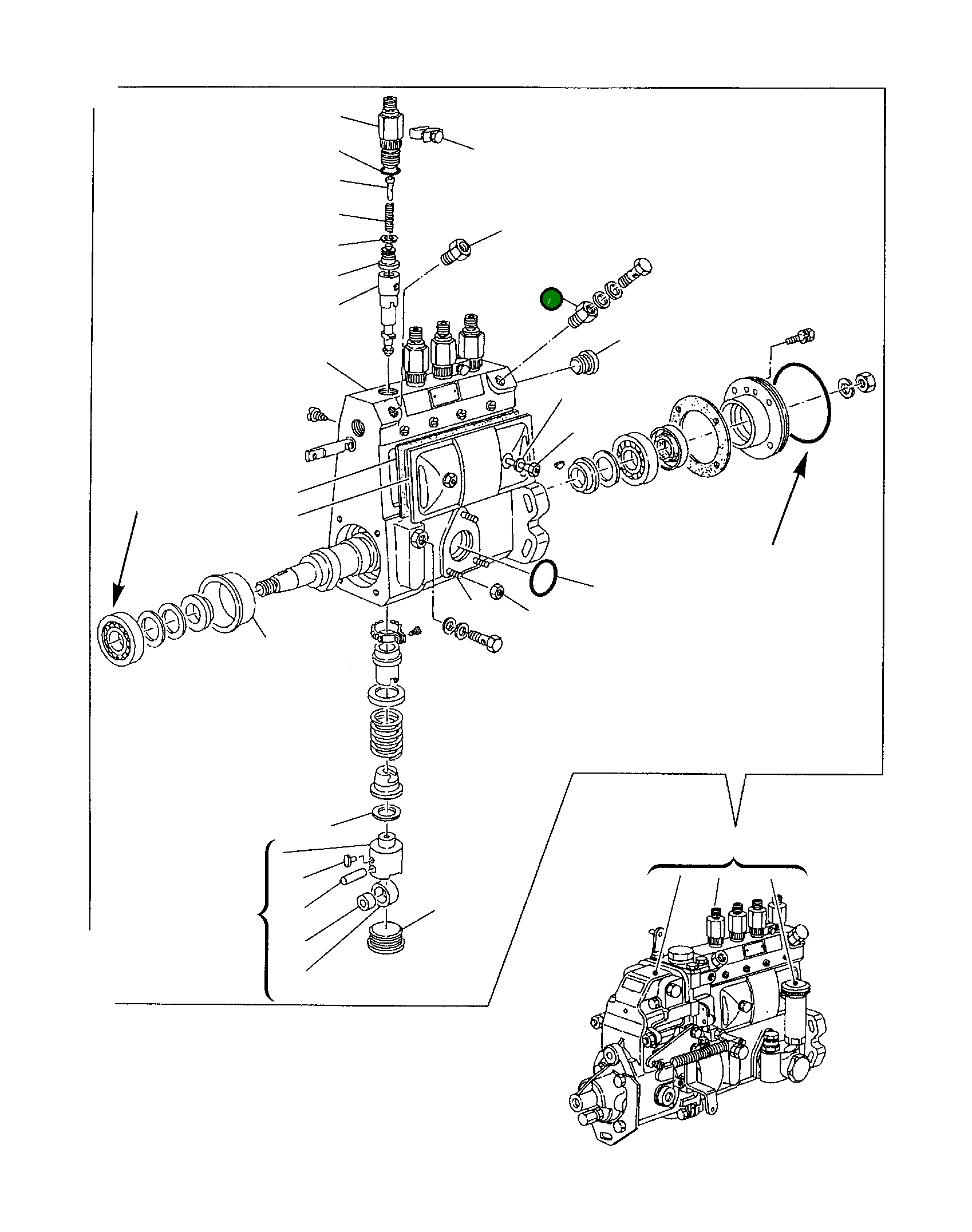 Адаптер YMX1300247000 Komatsu