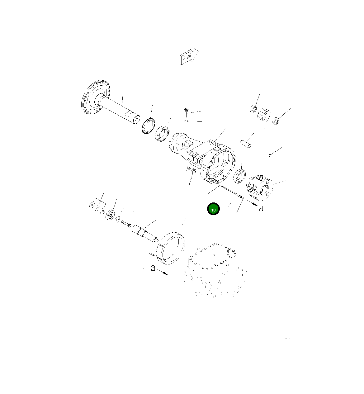 Вал 421-33-31810 Komatsu