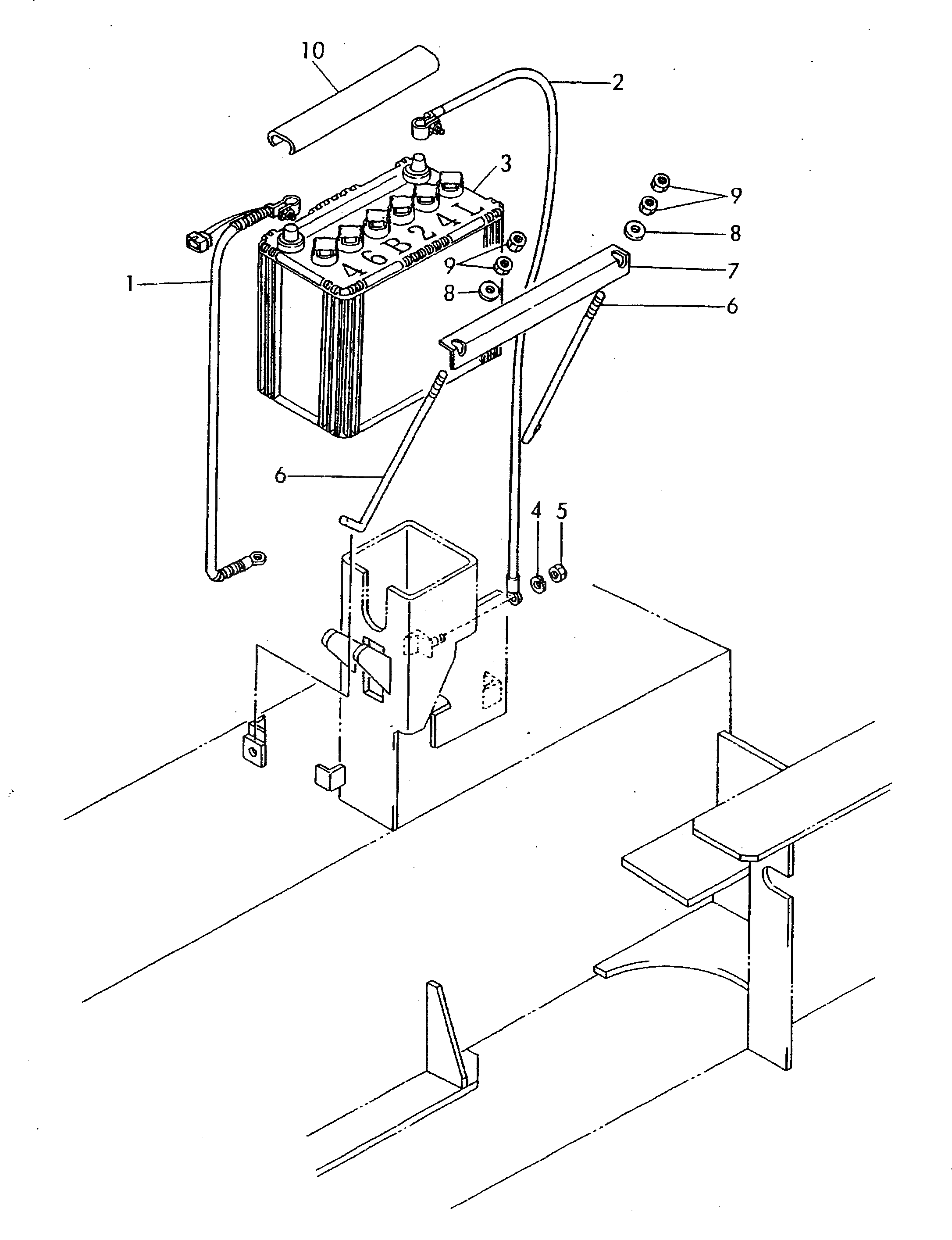 Аккумулятор YM194630-51310 Komatsu