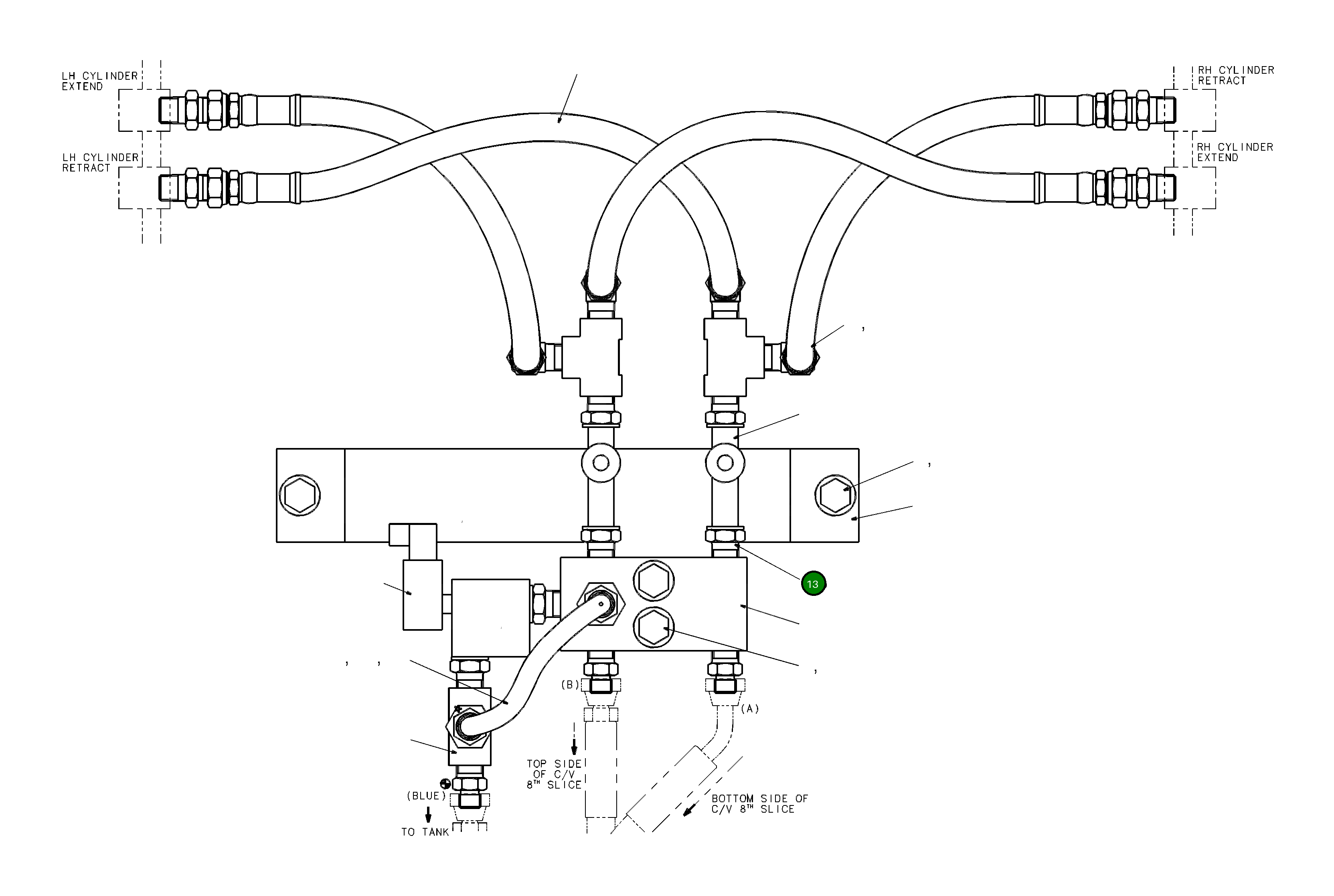 Адаптер 20K-62-KA370 Komatsu