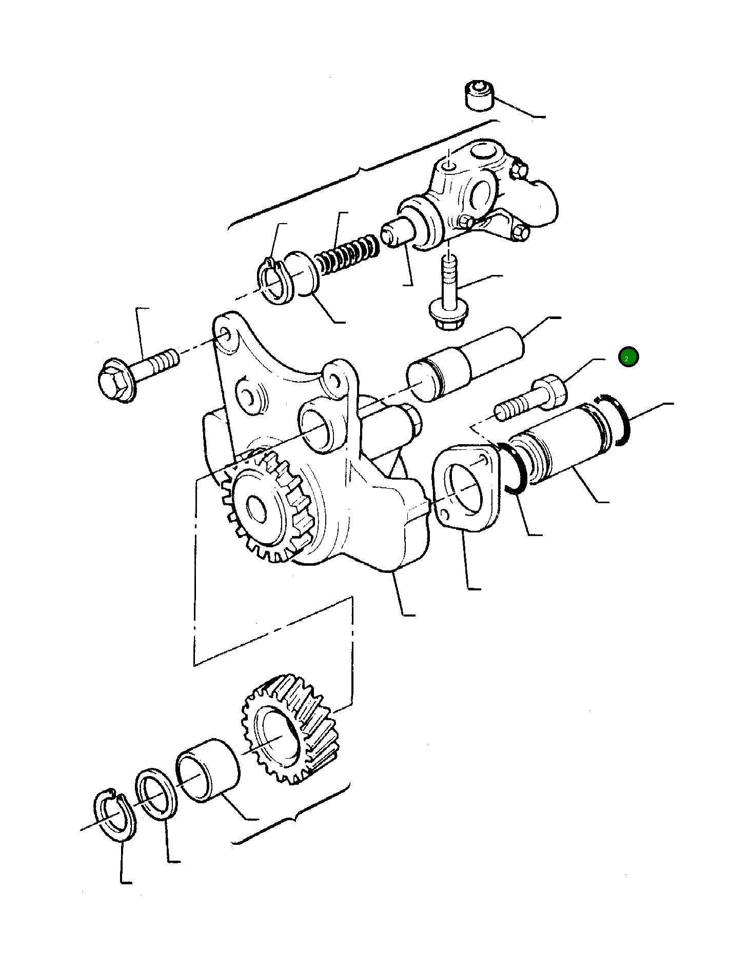 Вал P3271H002 Komatsu