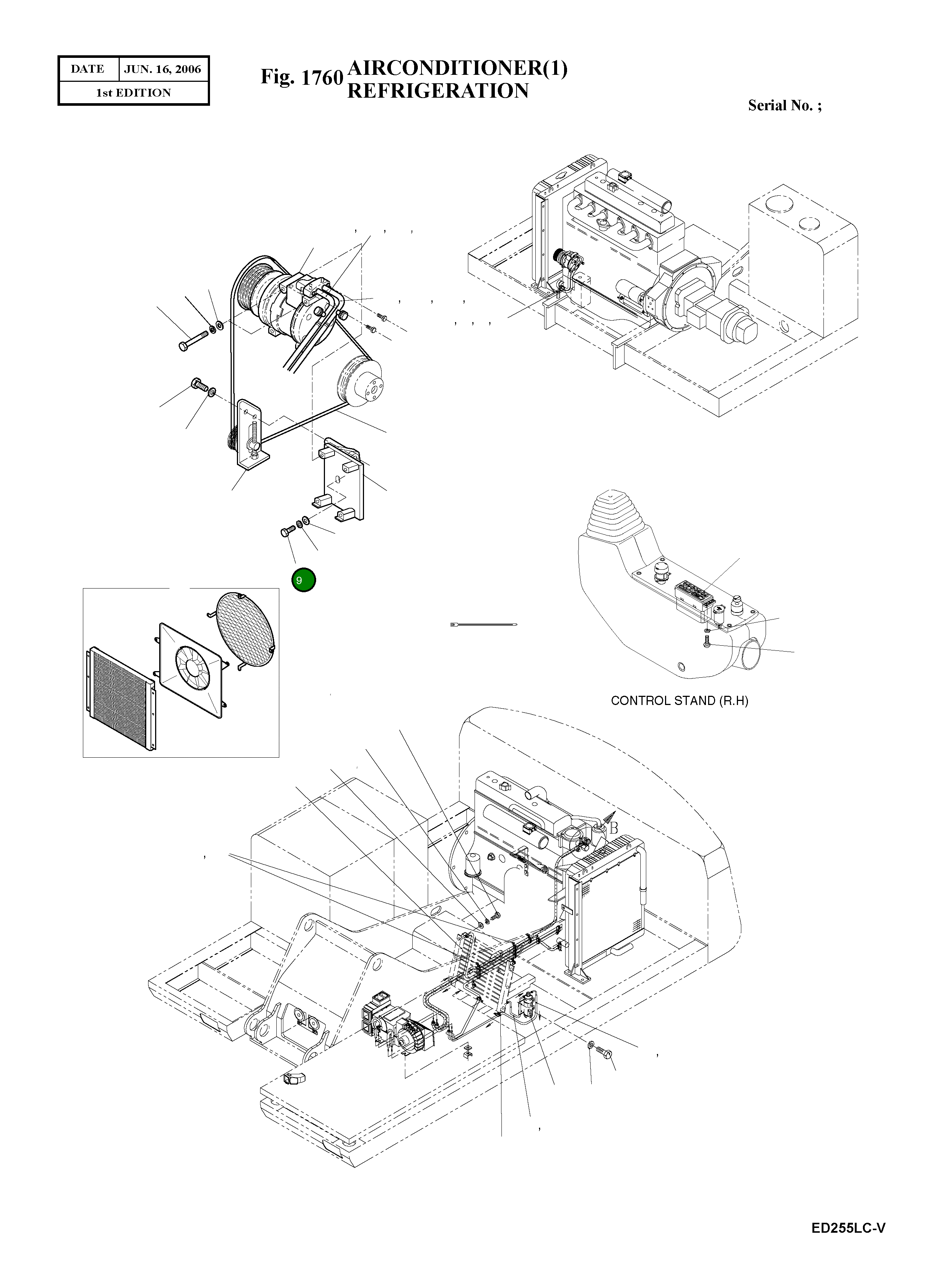 Болт M10X1.25X28 S0712153 Komatsu