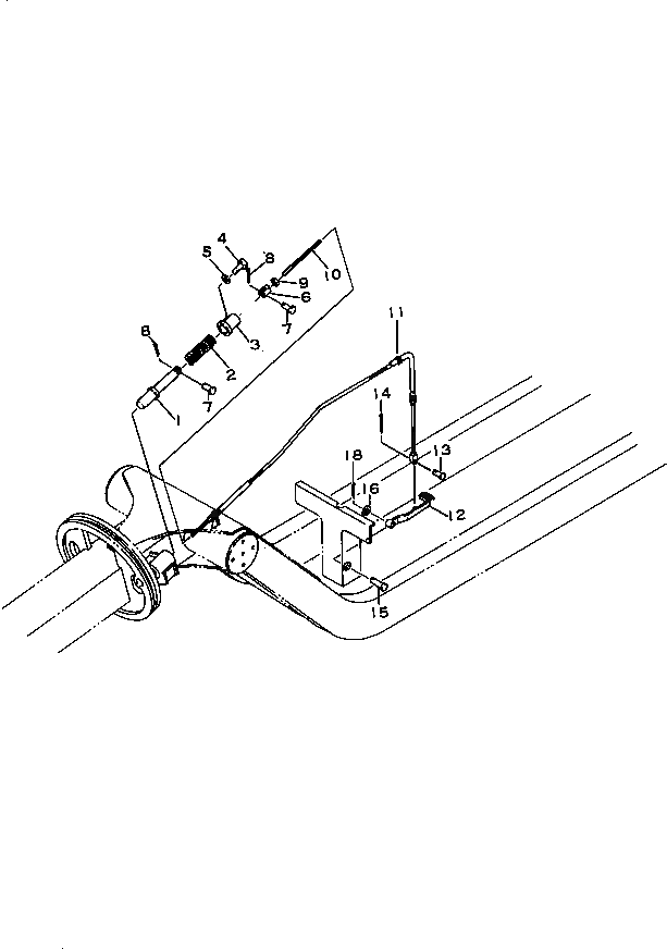 Вилка 234-43-19130 Komatsu