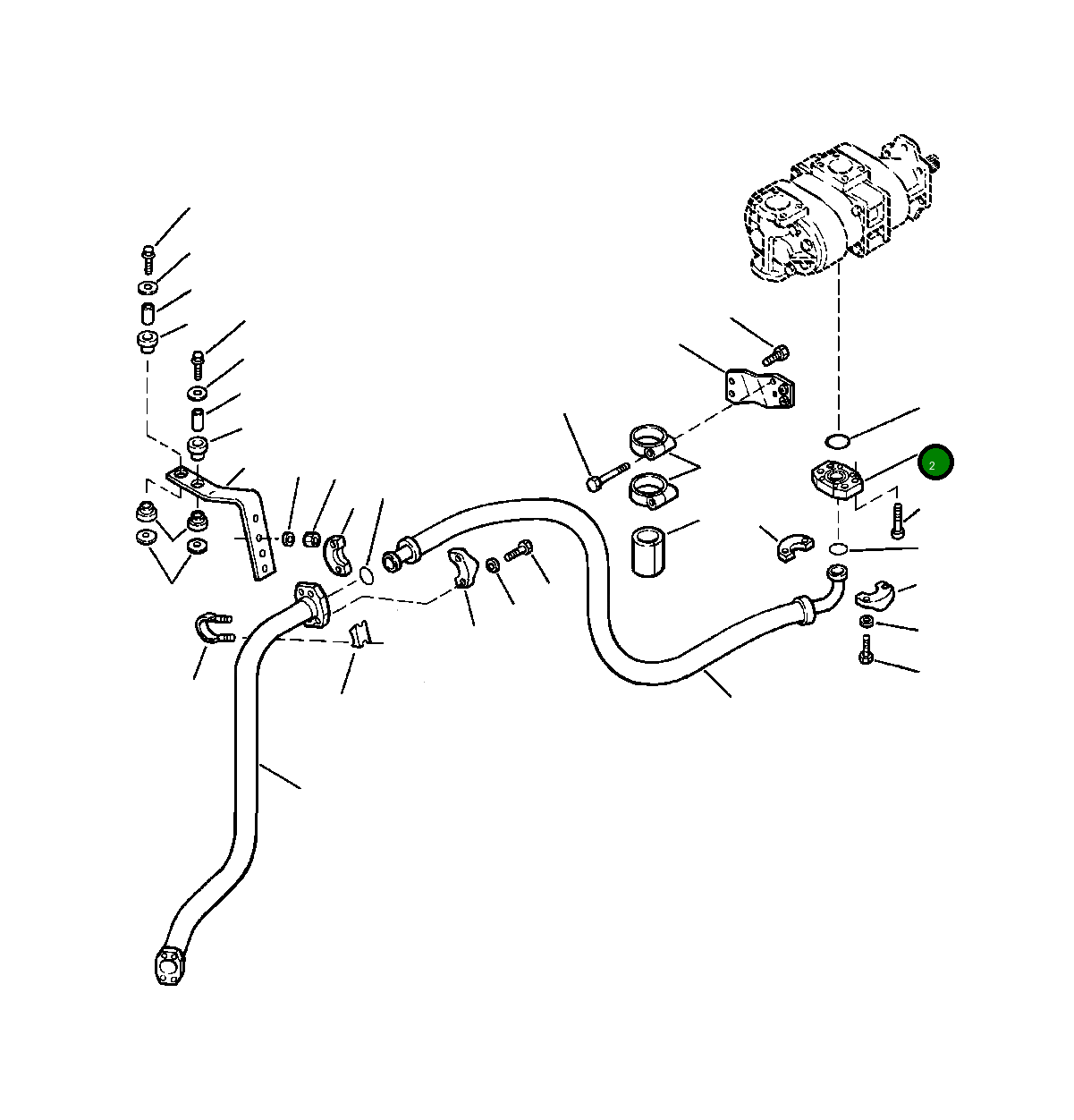 Адаптер 426-62-21530 Komatsu