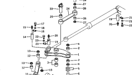 Палец 09241-65250 Komatsu