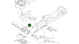 Вилка 198-30-43710 Komatsu