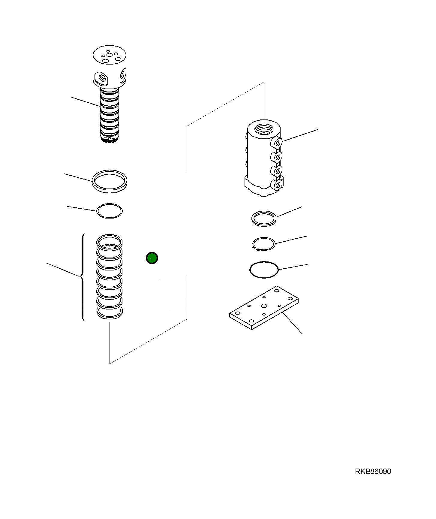 Вал 703-04-92340 Komatsu