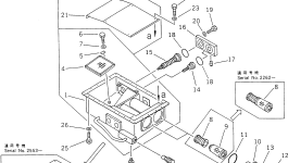Бак 566-60-41112 Komatsu