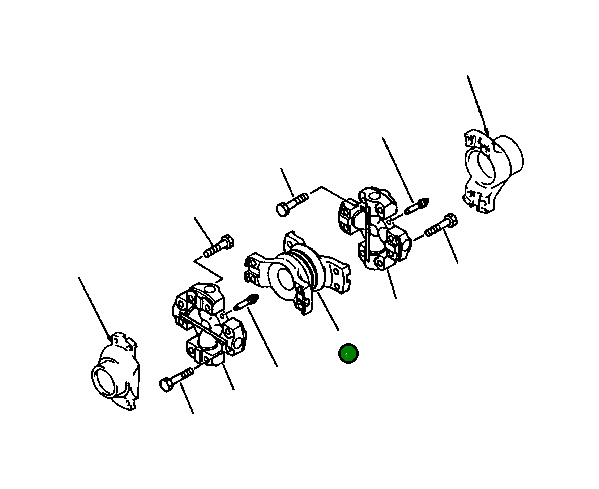Вилка 425-20-A1120 Komatsu