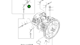 Адаптер 21W-62-99842 Komatsu