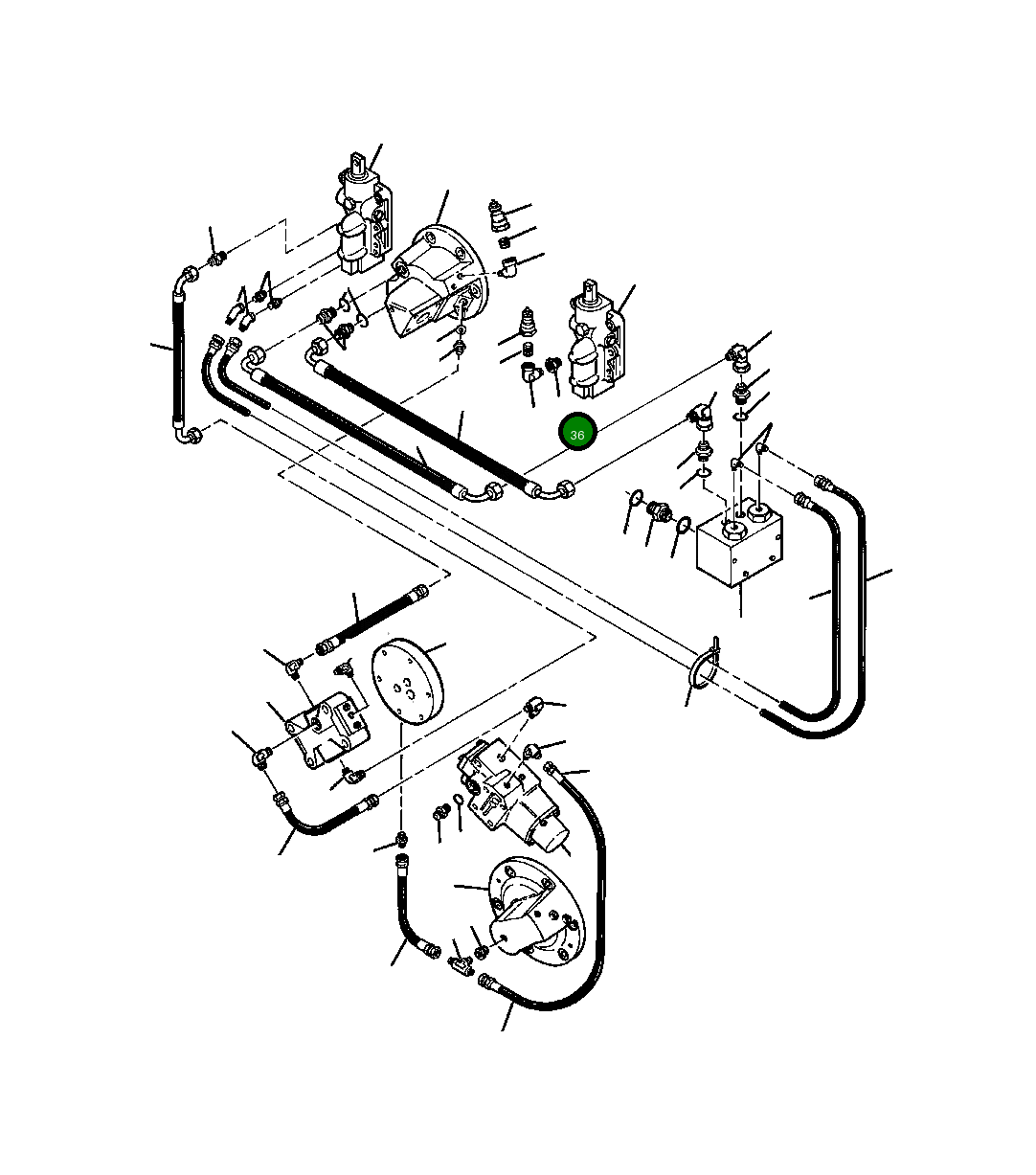 Адаптер 127 875 Komatsu