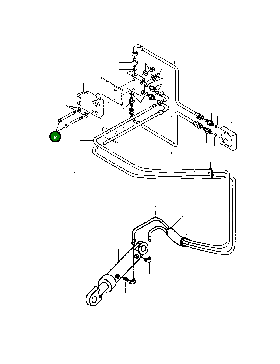 Болт - 6 IN 26 594 R1 Komatsu