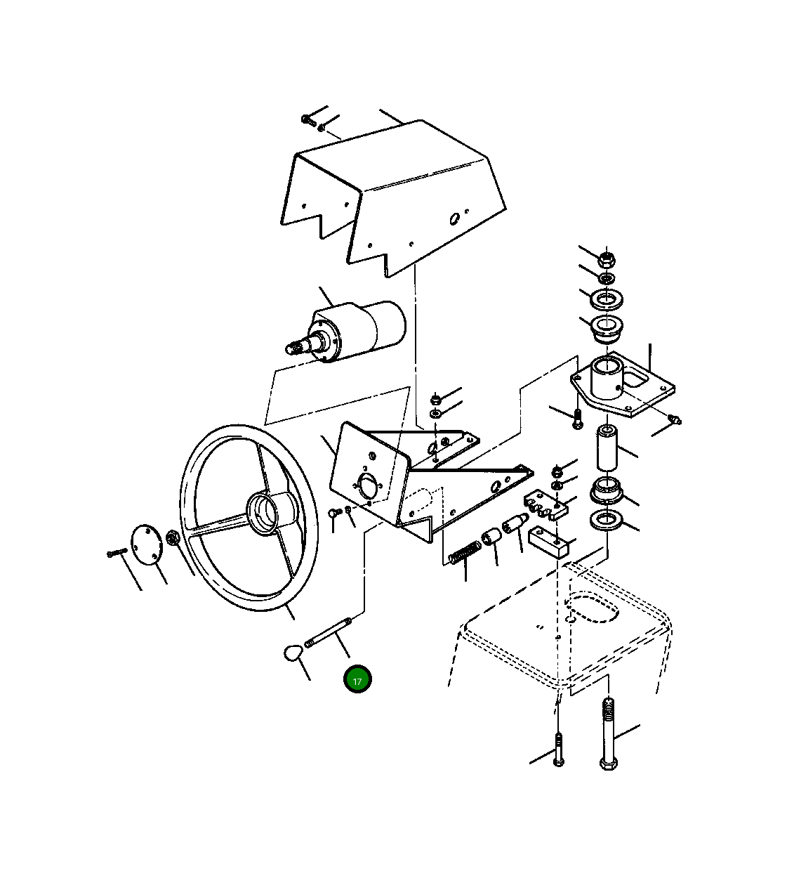 Вал 1233 961 H1 Komatsu
