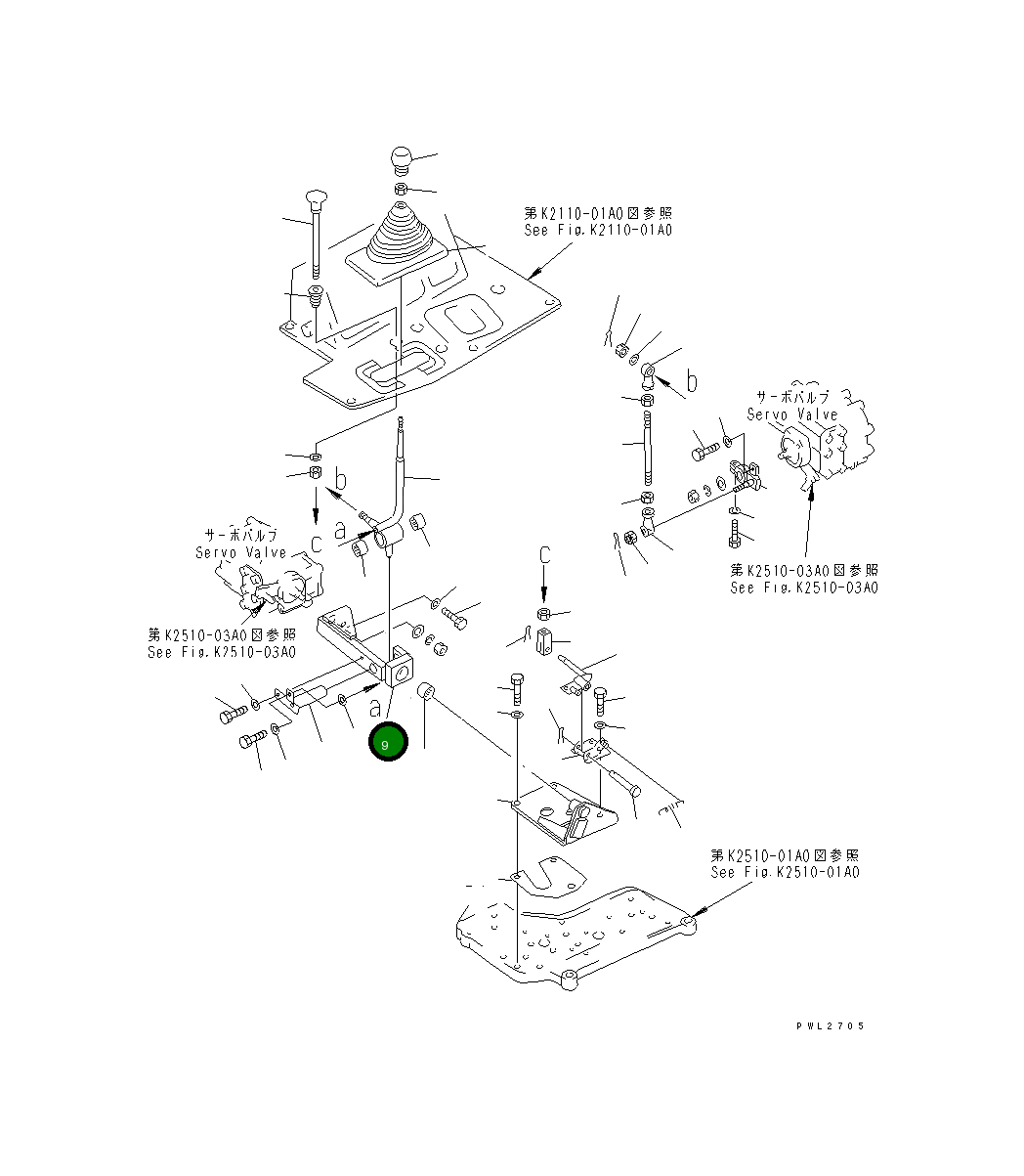 Вилка 175-61-31650 Komatsu