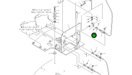 Вилка 104-43-25190 Komatsu