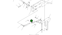 Вилка 198-43-12430 Komatsu