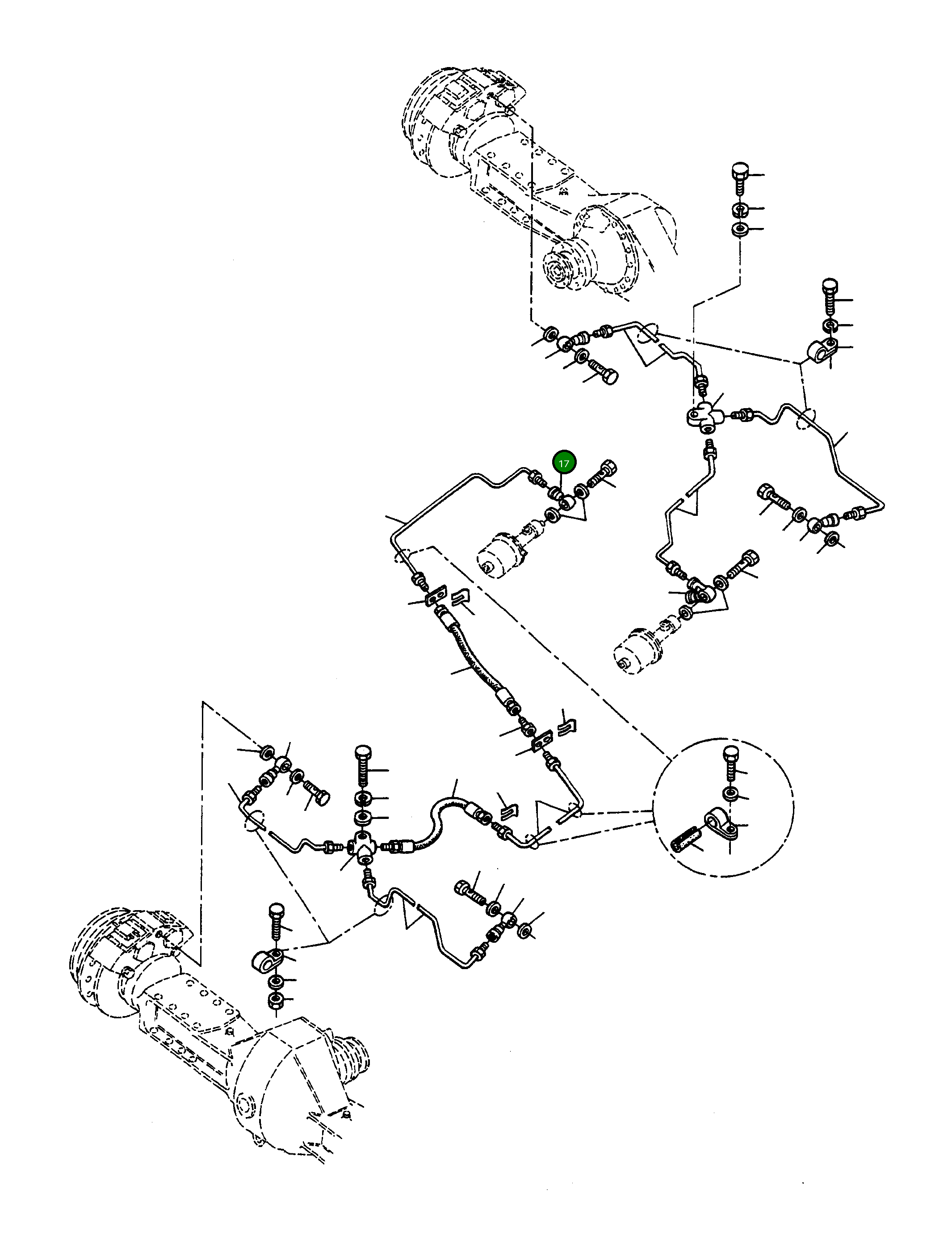 Банджо-фитинг 3002667X1 Komatsu