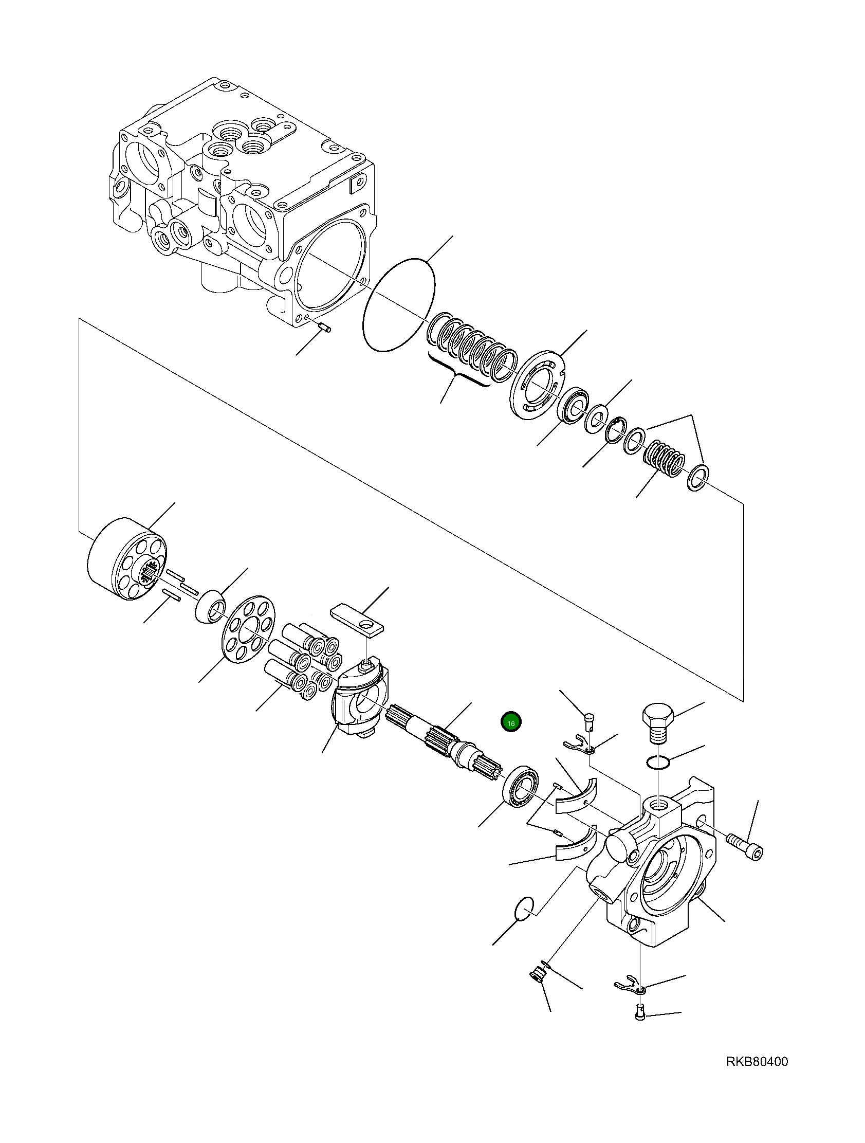 Вал 720-2T-12140 Komatsu