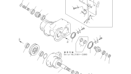 Вал 234-22-33111 Komatsu