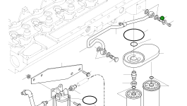 Болт-банджо CU3911446 Komatsu