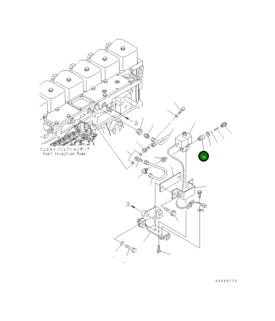Адаптер 6743-81-9310 Komatsu