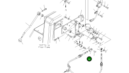 Вилка 11S-43-16140 Komatsu
