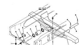 Балансирная штанга 125-50-21150 Komatsu