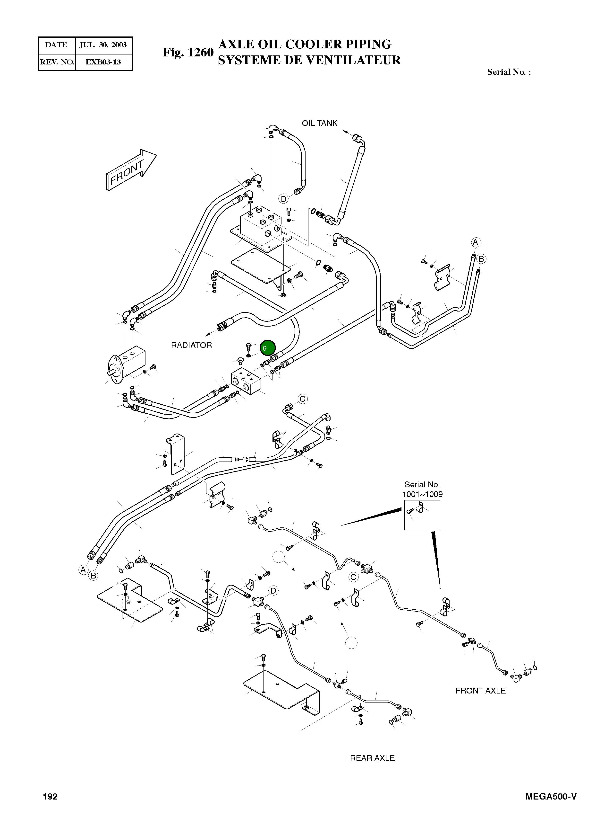 Болт M10X1.5X60 S0512853 Komatsu