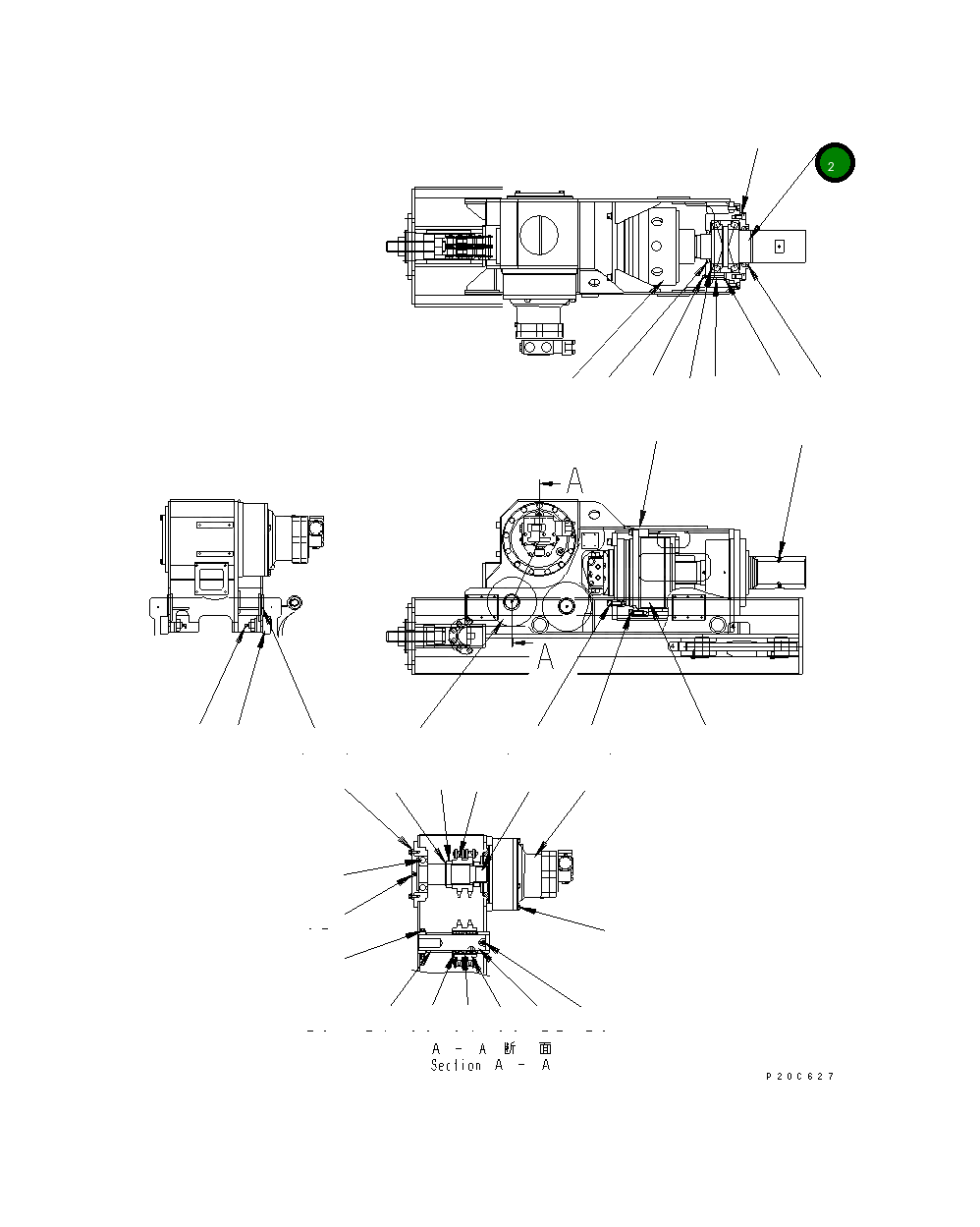 Вал 8210-72-1350 Komatsu