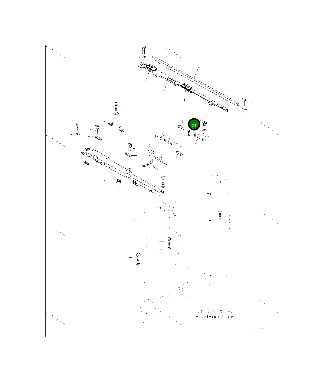 Вилка 2A6-54-11361 Komatsu