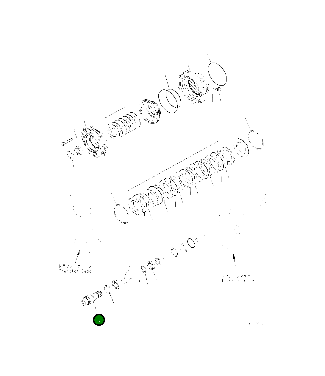 Вал 419-17-52110 Komatsu