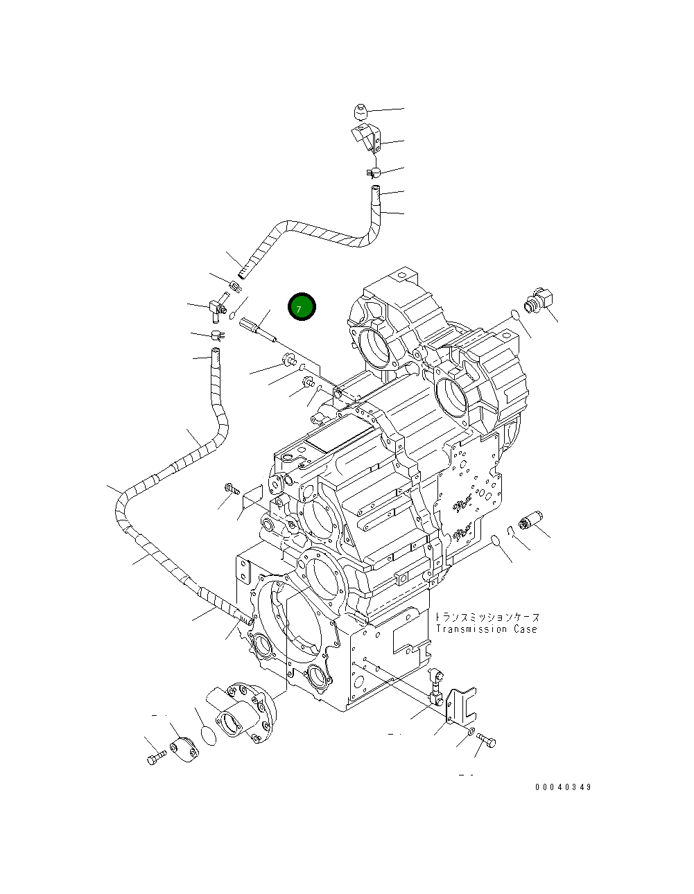 Адаптер 714-12-38910 Komatsu
