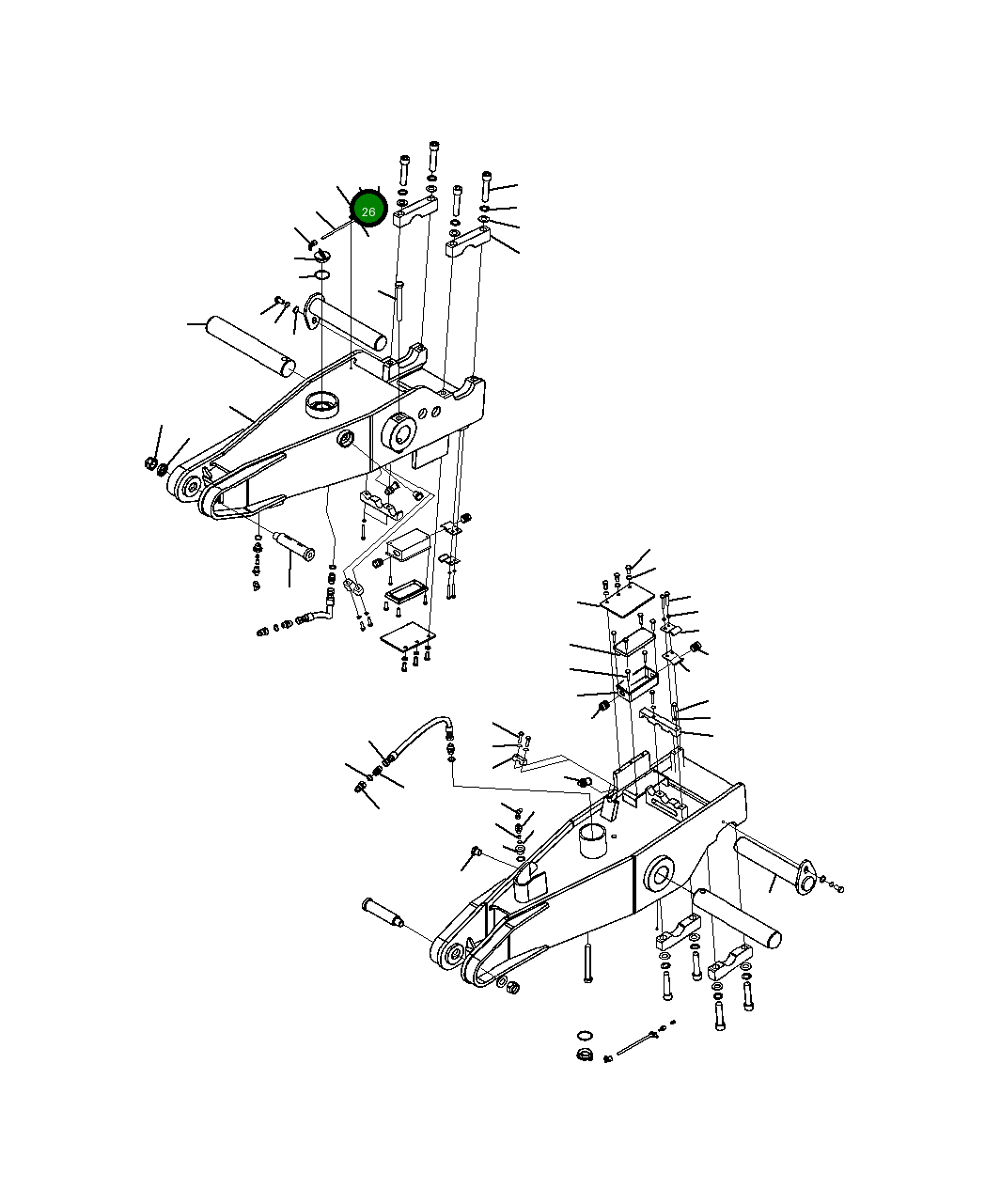 Адаптер 20Y-958-B950 Komatsu