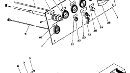 Вилка TECV340-08 Komatsu