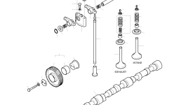 Вал рычага коромысла, в сборе 65.04200-6027A Komatsu
