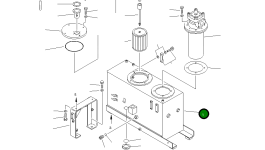 Бак 235-60-32110 Komatsu