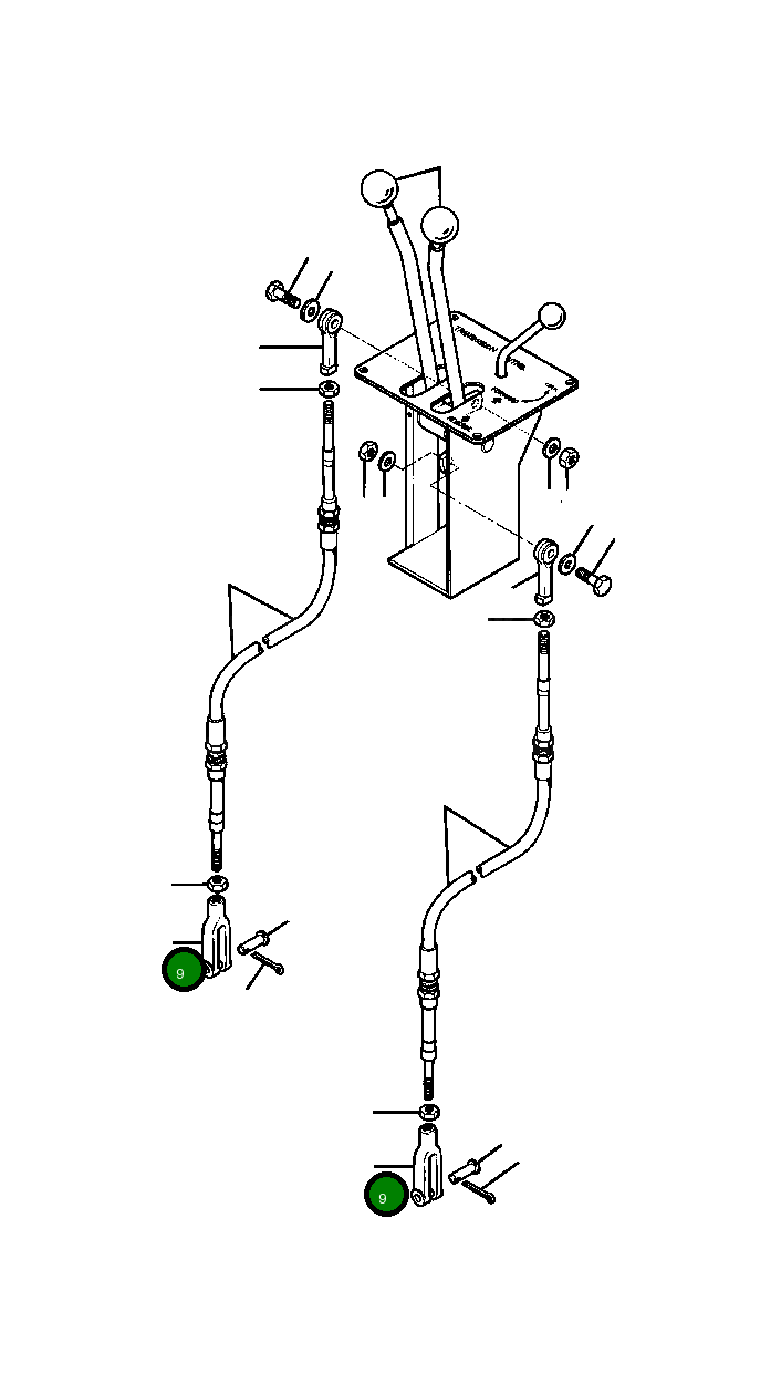 Вилка 213 854 H1 Komatsu