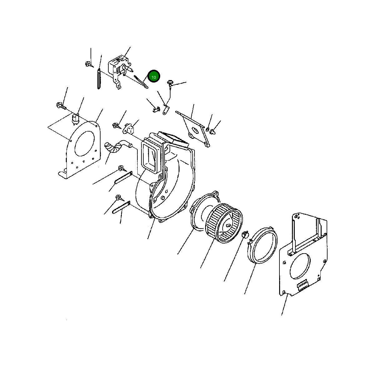 Вал ND11662-1880 Komatsu