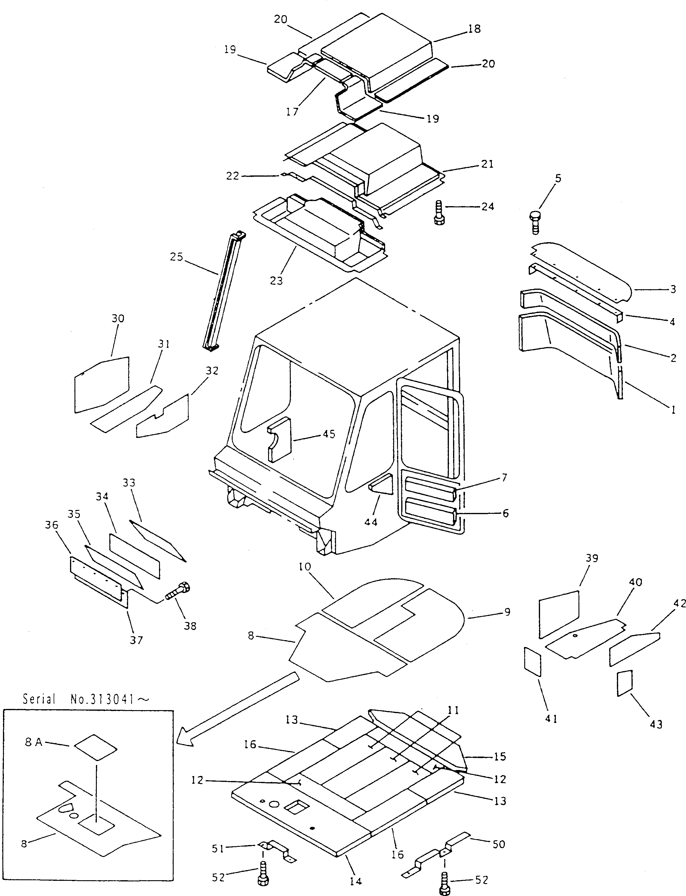 Болт,(M6X12) BW056795 Komatsu