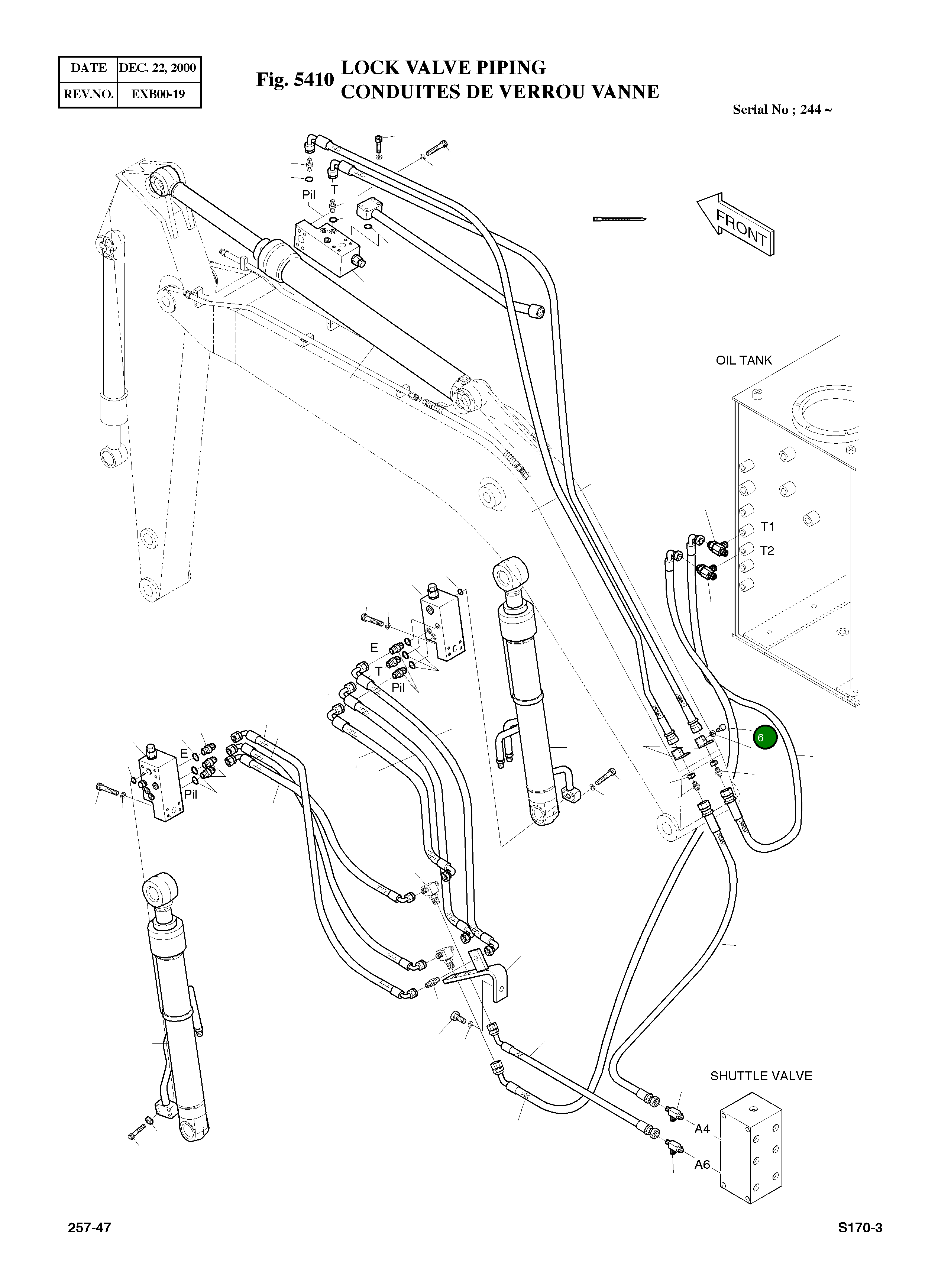 Болт M12X1.75X60 S0560961 Komatsu