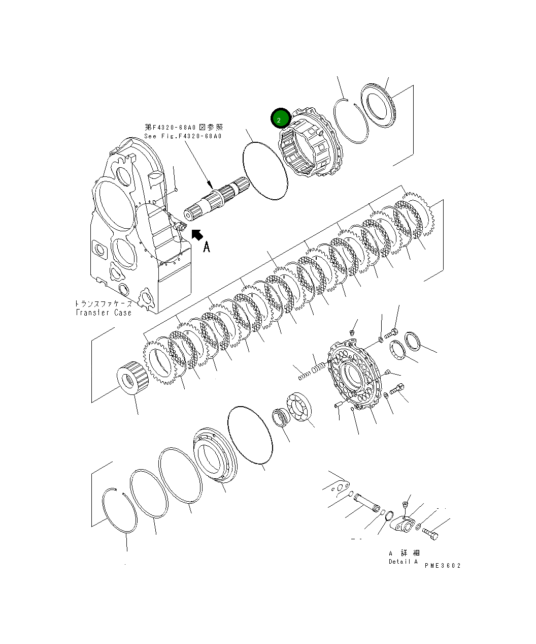 Барабан 425-32-28321 Komatsu