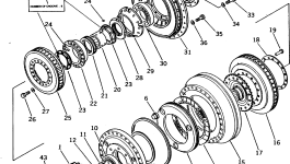 Вал 566-13-41350 Komatsu