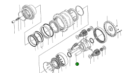 Вал 127047A Komatsu