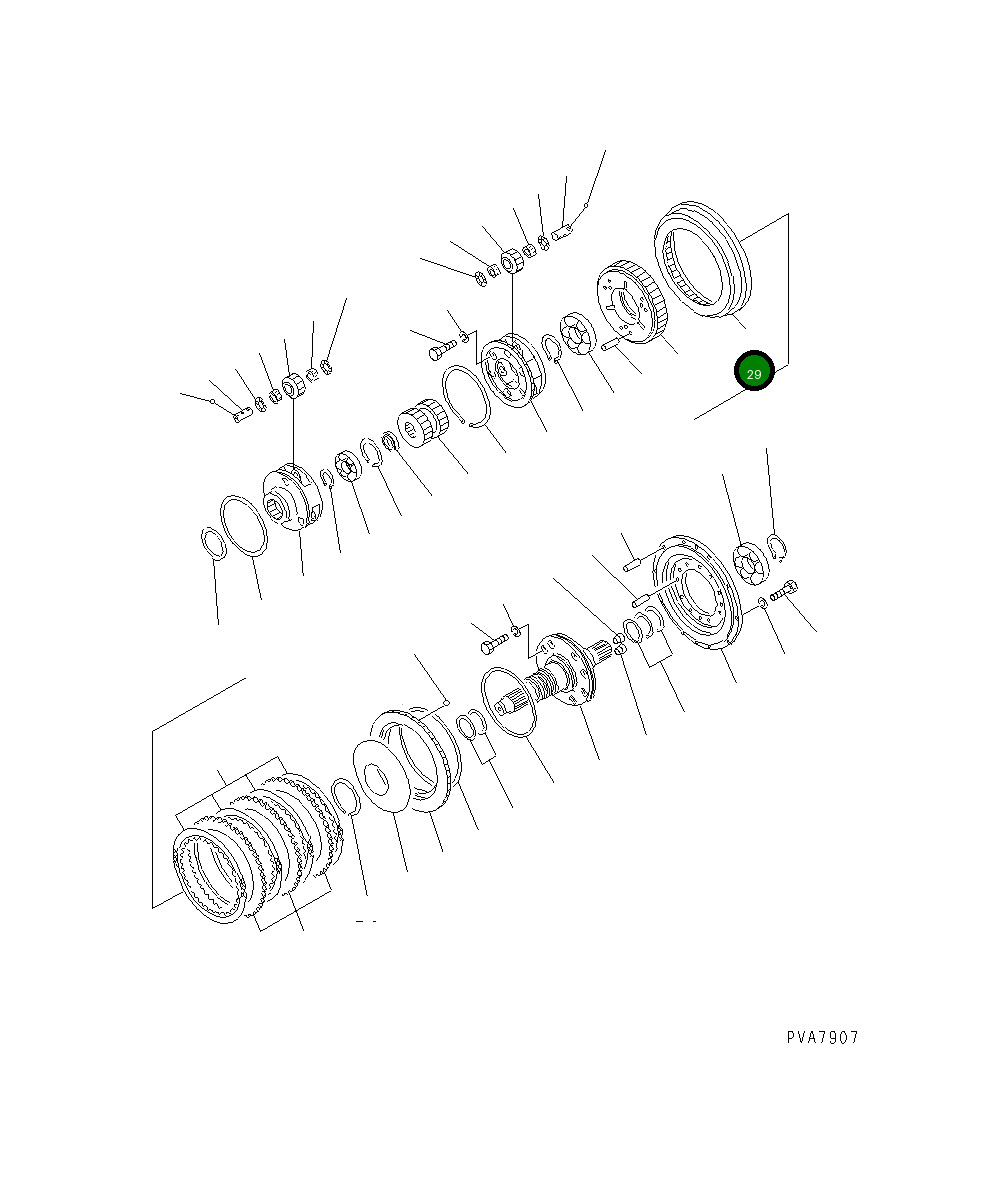 Барабан 135-15-22420 Komatsu