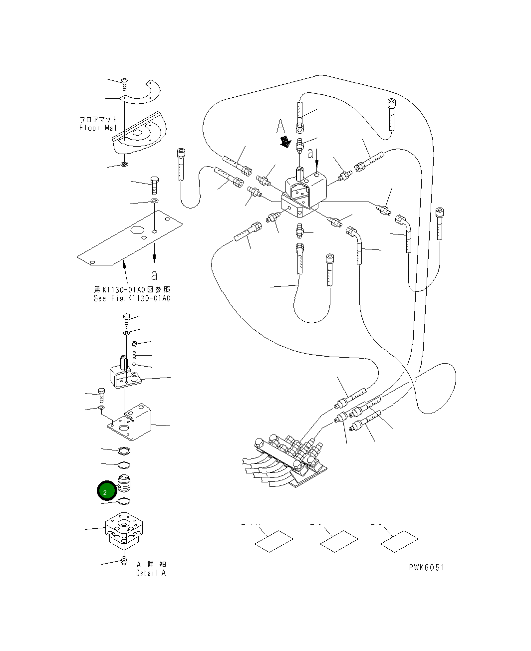Вал 20T-62-74920 Komatsu