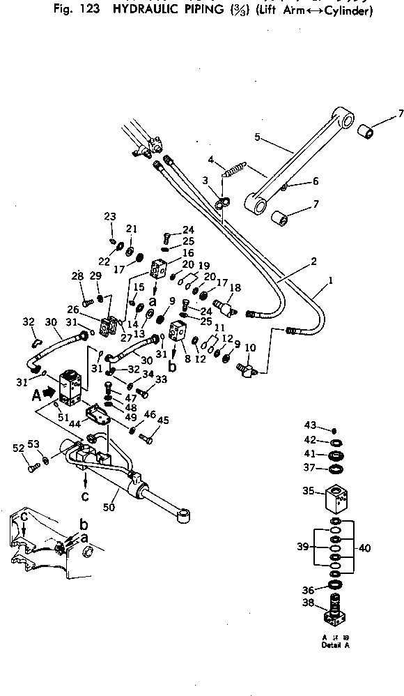 Вал 125-Y45-3221 Komatsu