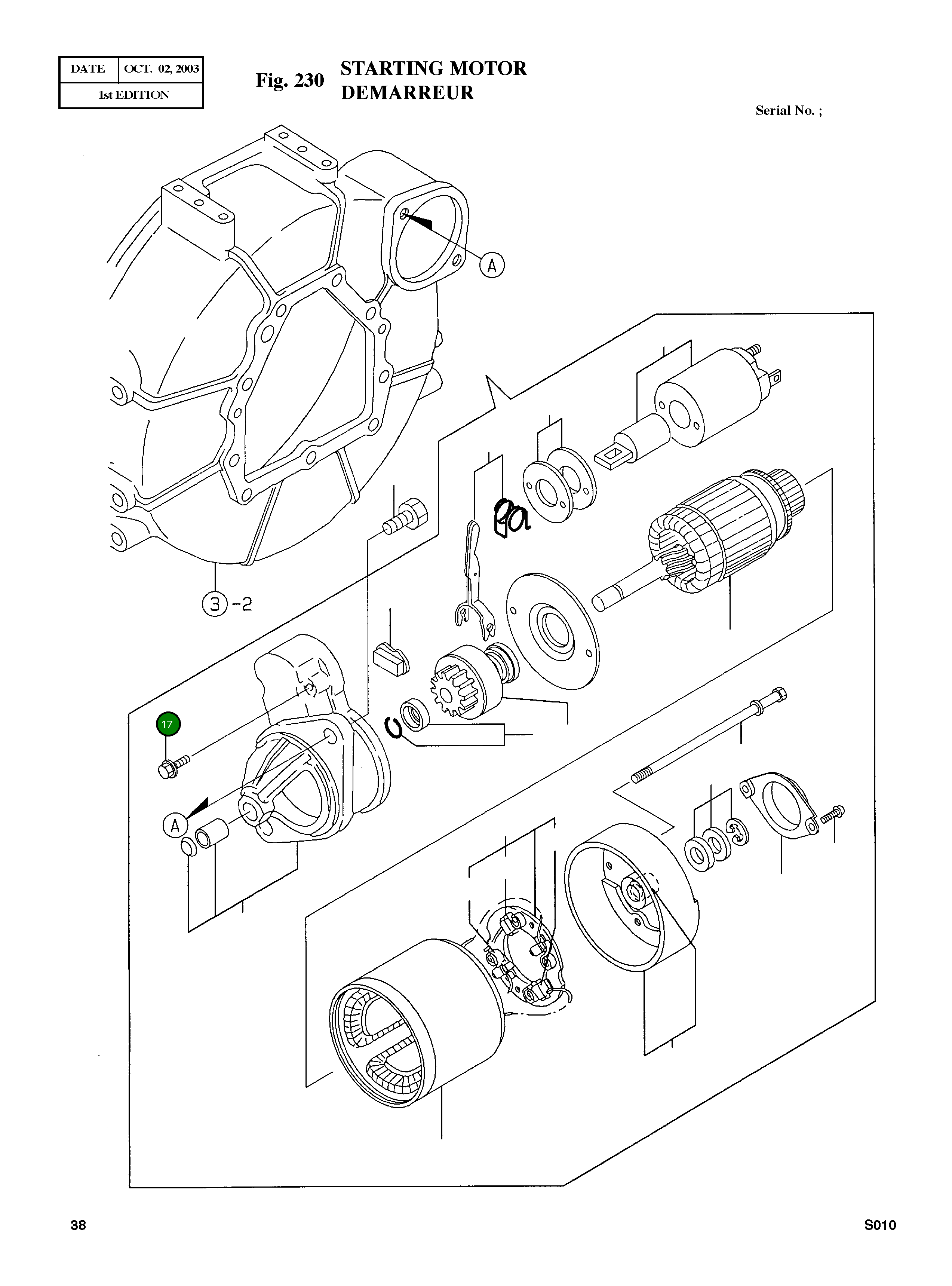 Болт M6X37 114371-79070 Komatsu