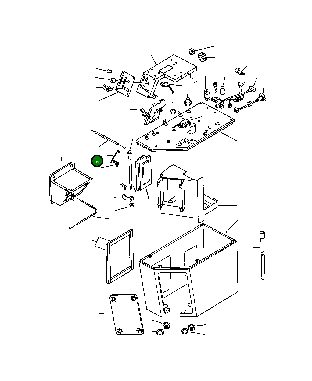 Вал 425-963-1680 Komatsu
