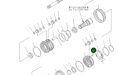 Вал 195-15-82541 Komatsu